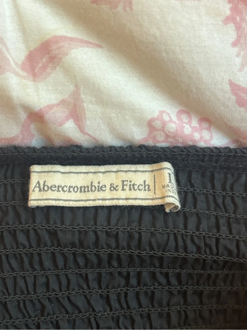 Abercrombie and Fitch long black maxi dress